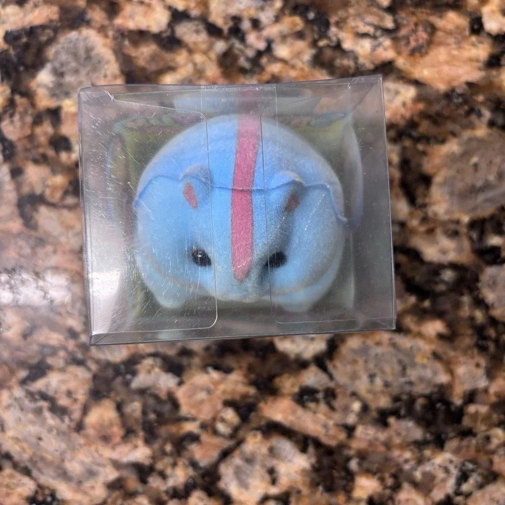 Five Below Squeesh Yum Velvet Hamster BLUE Squishy Fuzzy Sensory/Stress Toy New